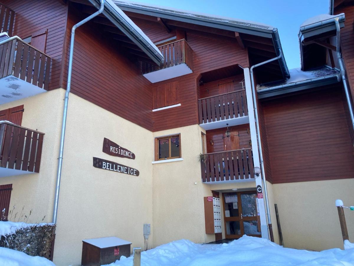 Appartement 2 Pieces Pieds Des Pistes Terrasse Face A La Montagne Bernex Luaran gambar