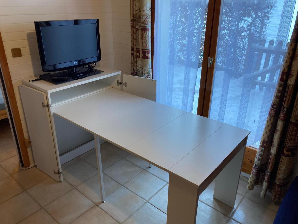 Appartement 2 Pieces Pieds Des Pistes Terrasse Face A La Montagne Bernex Luaran gambar